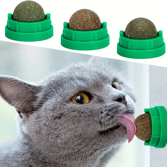 3pcs Catnip Balls For Dental Hygiene