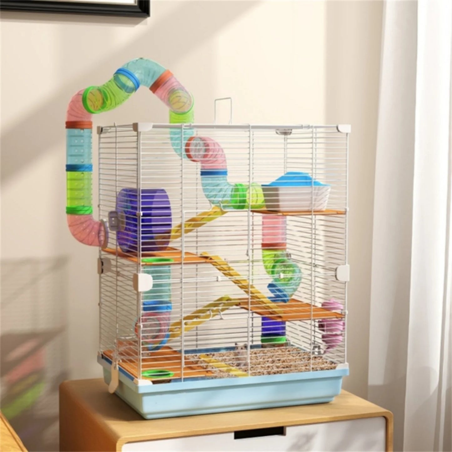 Hamster cage luxury villa