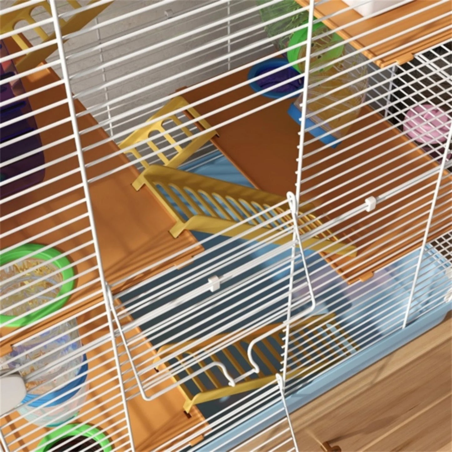 Hamster cage luxury villa