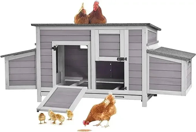 Chicken Coop on Wheels Outdoor Duck Coop & AccessorieS